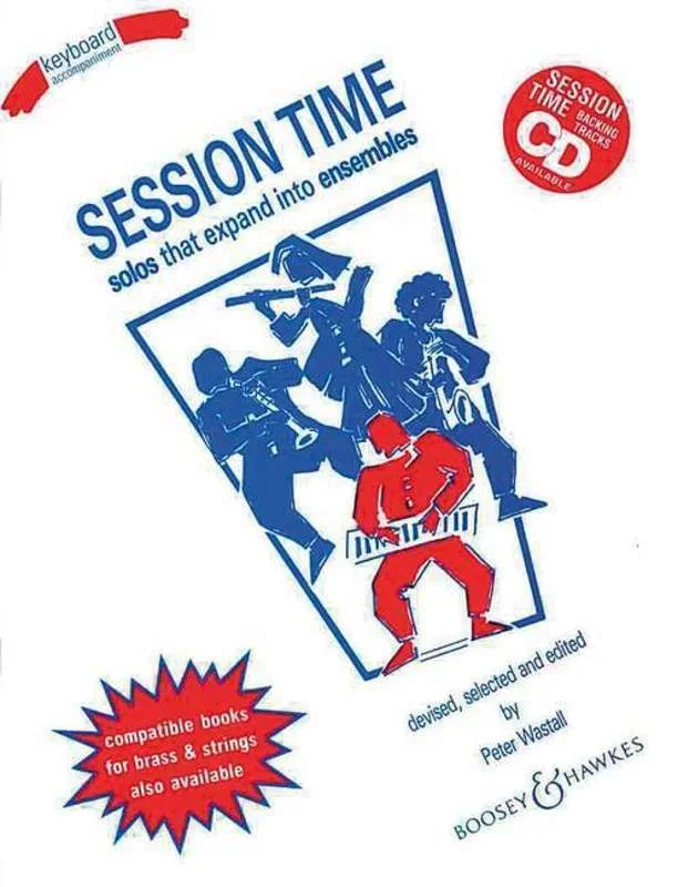 Session Time Woodwinds Piano Accompaniment (Softcover Book)