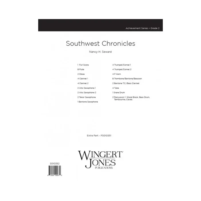 Seward, Nancy H. – Southwest Chronicles – Full Score