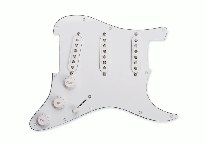 Seymour Duncan Pickguard Assy CA 50s Set White Pickup