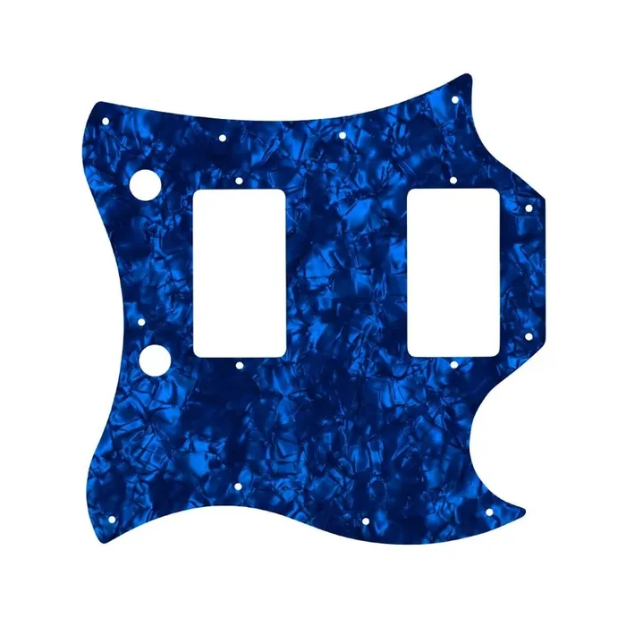 SG Full Face 1963-1970 – Dark Blue Pearl Black/White/Black 4 ply Lamination