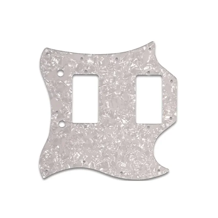 SG Full Face 1963-1970 – White Pearl White/Black/White 3 ply Lamination