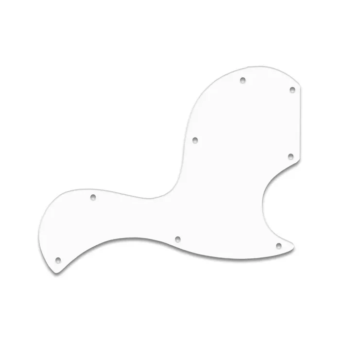 SG Junior – Solid Shiny White .090″ / 2.29mm thick, with bevelled edge