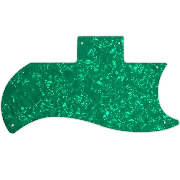 SG Reissue Half Face – Green Pearl W/B/W Lamination