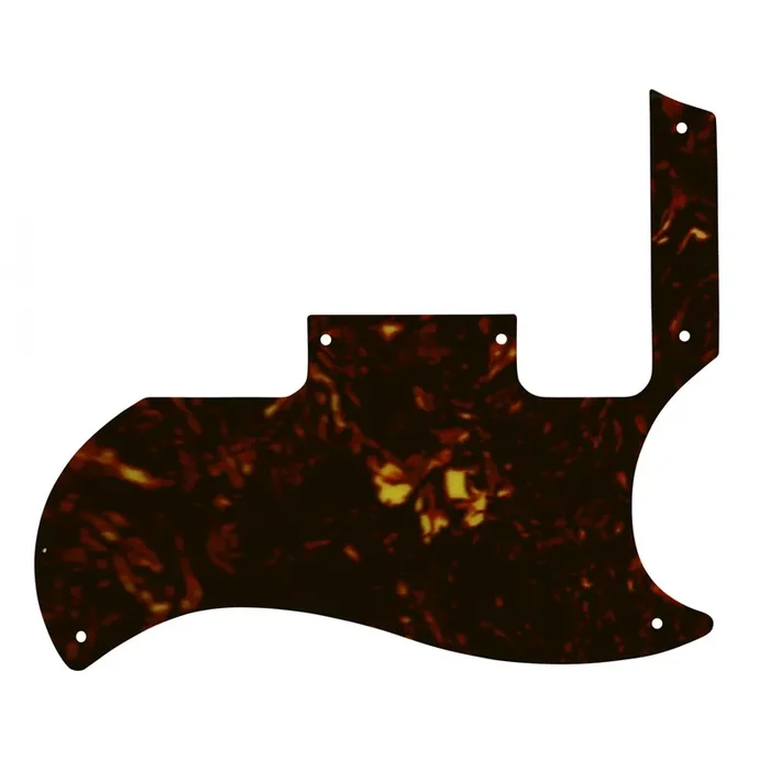 SG Special – Dark Brown Celluloid Tortoiseshell White/Black/White 4 ply Lamination