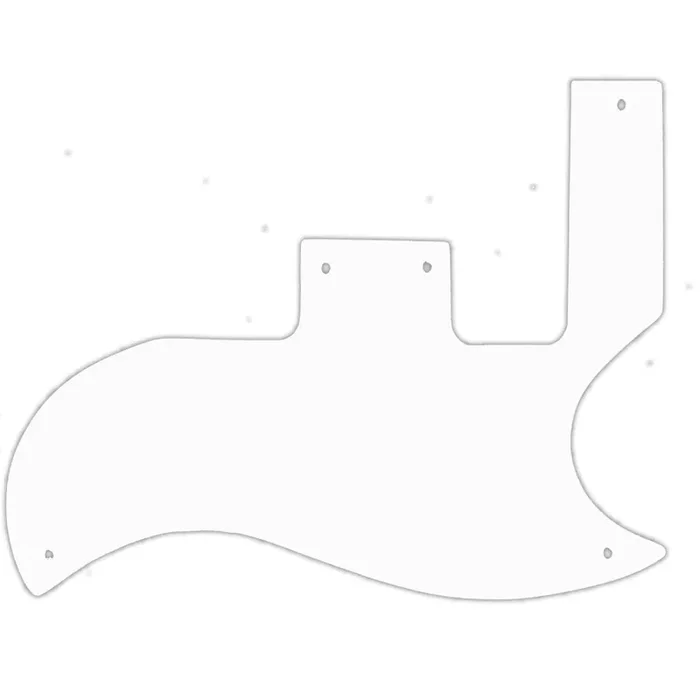 SG Special – Thin Shiny White .060″ / 1.52mm Thickness, No Bevelled Edge