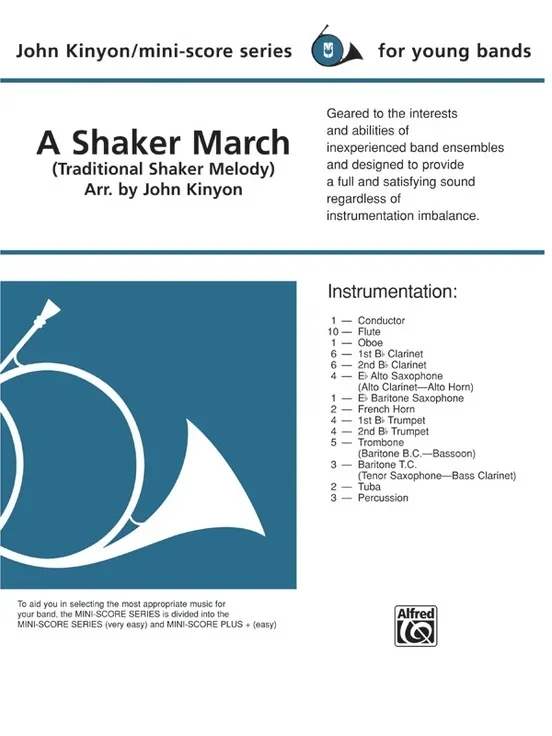 Shaker March Concert Band Gr 1