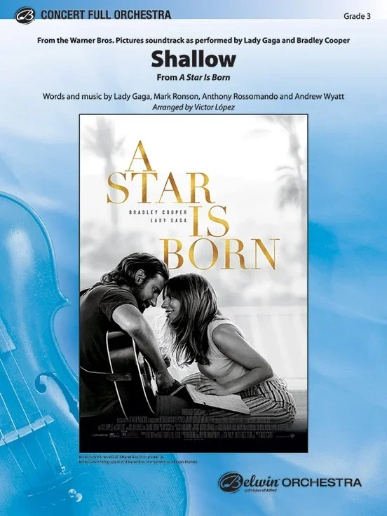 Shallow From A Star Is Born Full Orchestra Gr 3
