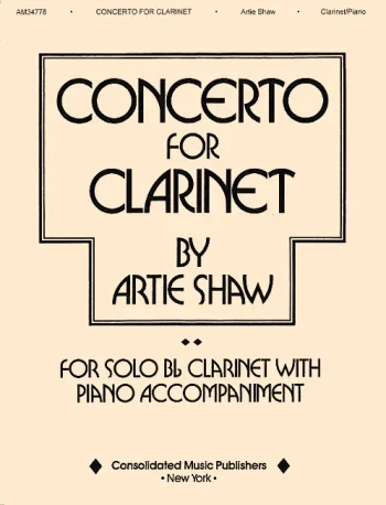 Shaw : Clarinet Concerto For Clarinet and Piano