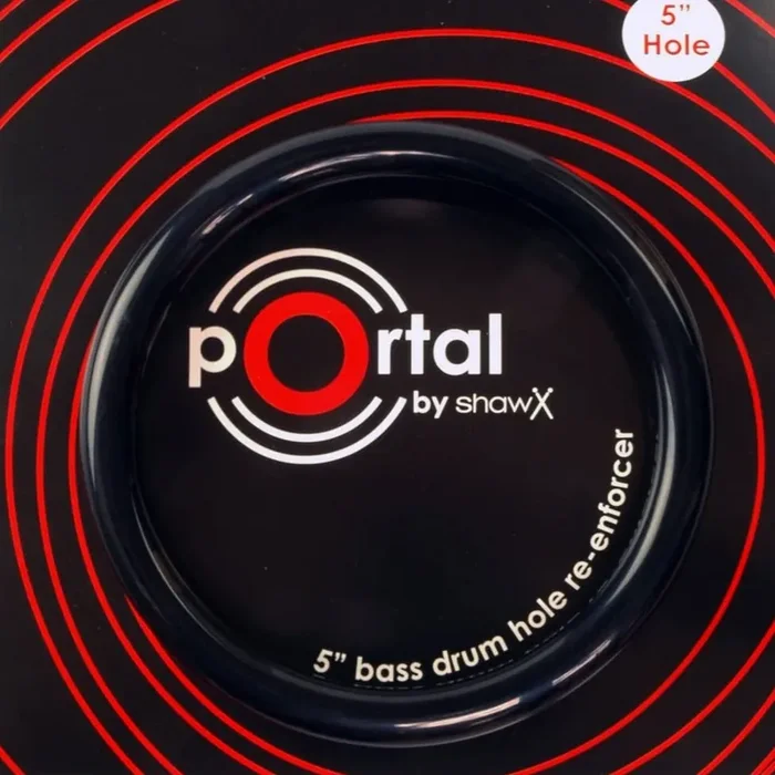 Shaw Portal 5 inch Drum Mic Hole Re-Enforcer – Black