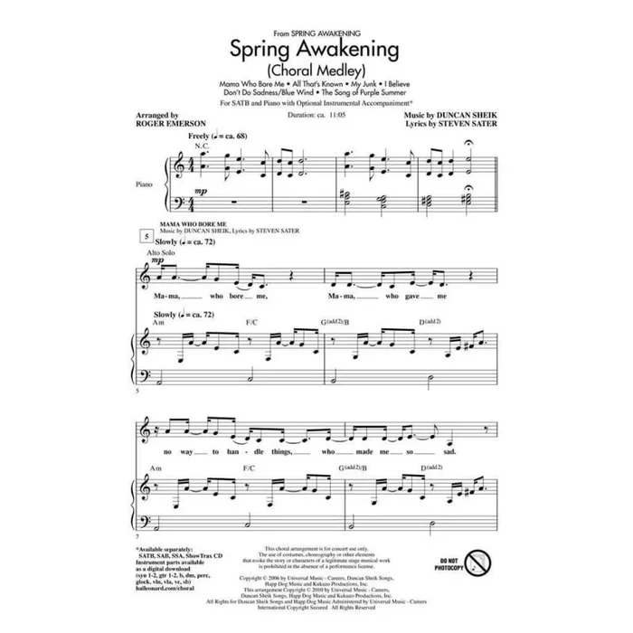 Sheik & Sater – Spring Awakening