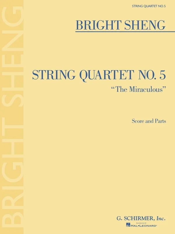Sheng: String Quartet No. 5