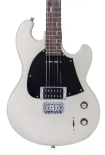 Shergold Masquerader Standard SM11 – Solid Quartz White Gloss