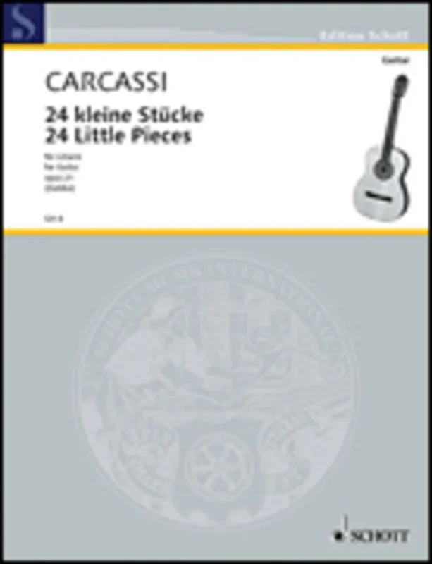 Short Pieces 24 Op 21 Ed Dahlke Guitar Book