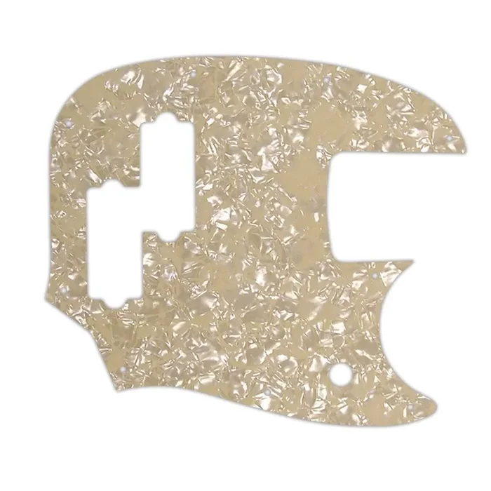 Short Scale Mustang Bass PJ – Cream Pearl C/B/C Lamination