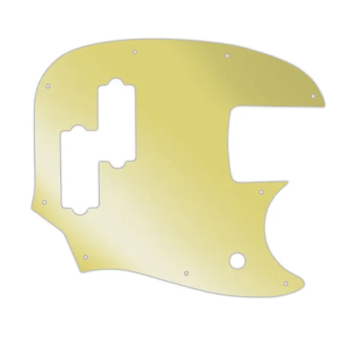 Short Scale Mustang Bass PJ – Gold Mirror