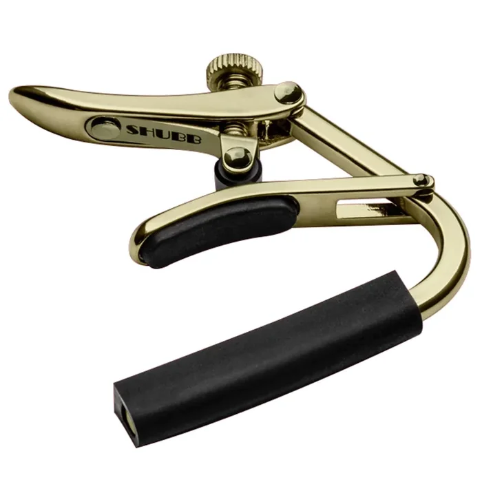 Shubb ‘Capo Royale‘ Banjo Capo ~ Gold