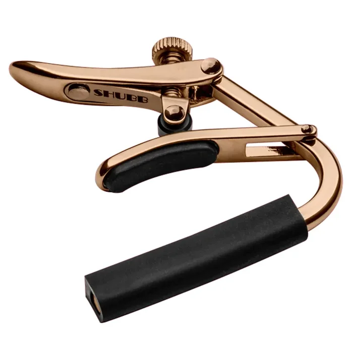Shubb ‘Capo Royale‘ Banjo Capo ~ Rose Gold