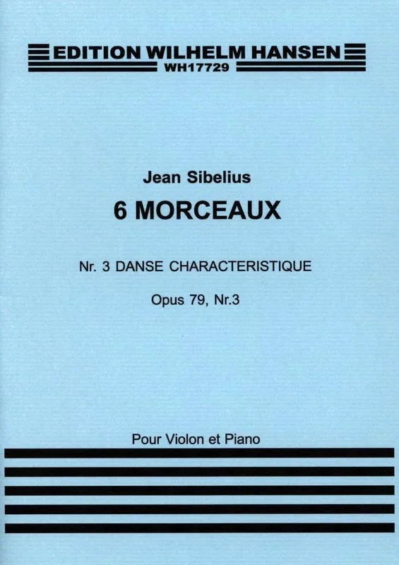 Sibelius: Six Pieces Op. 79, No. 3: Danse caractéristique