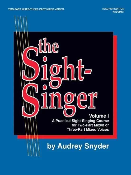 Sight Singer Book 1 2 Or 3 Part Mixed Teacher Ed