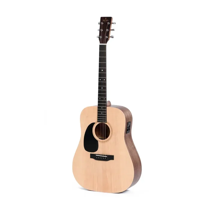 Sigma DMEL SE Series Left-Handed Acoustic-Electric Guitar