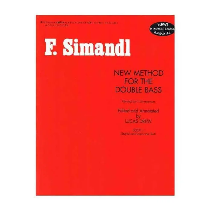 Simandl – New Method For Double Bass Book 1 Ed Drew (Softcover Book)