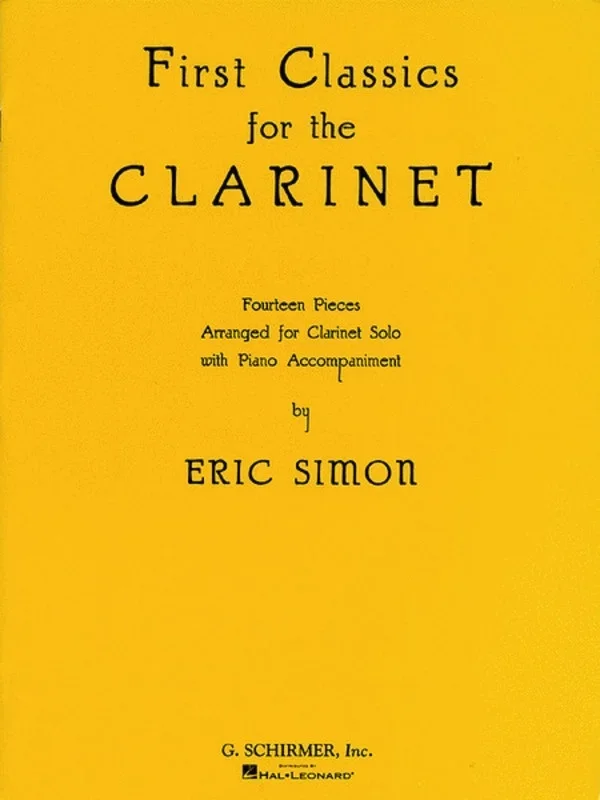 Simon First Classics Clarinet/Piano