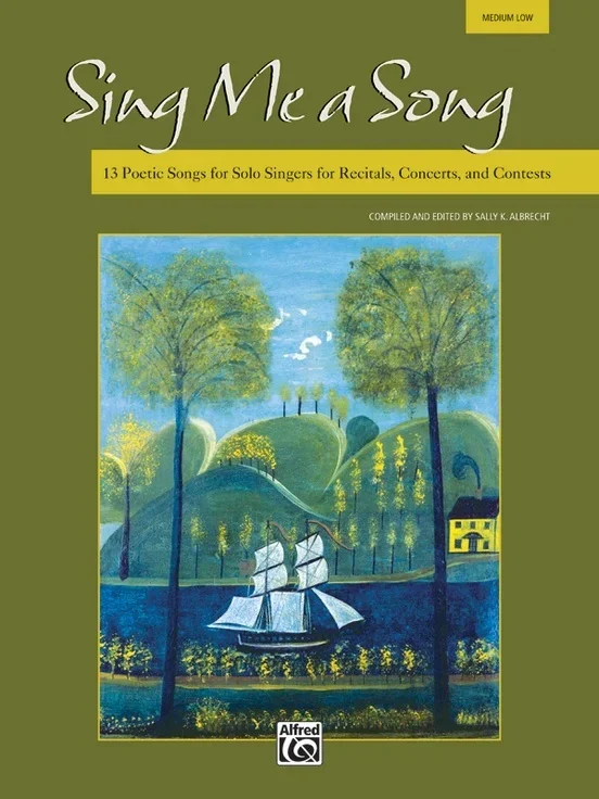 Sing Me A Song Medium-Low Voice Book/CD
