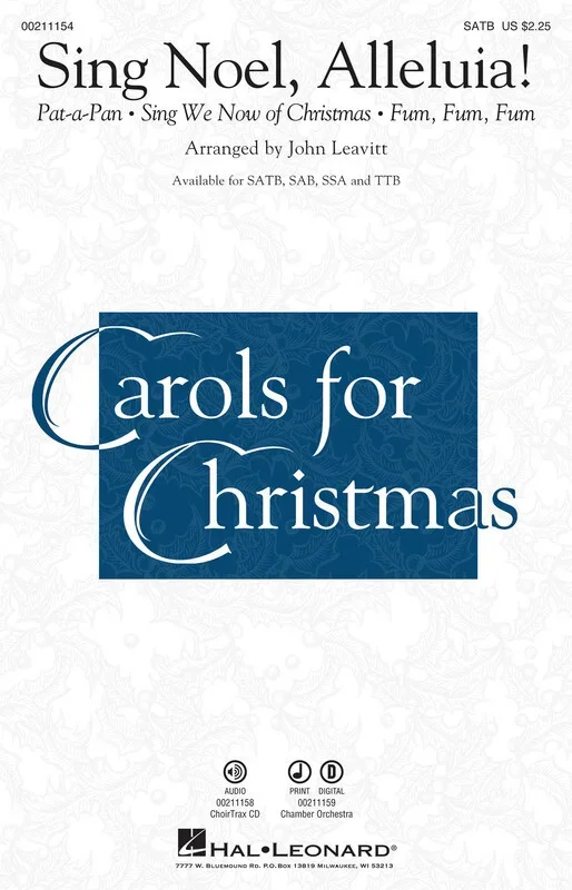 Sing Noel Alleluia! TTB (Octavo)