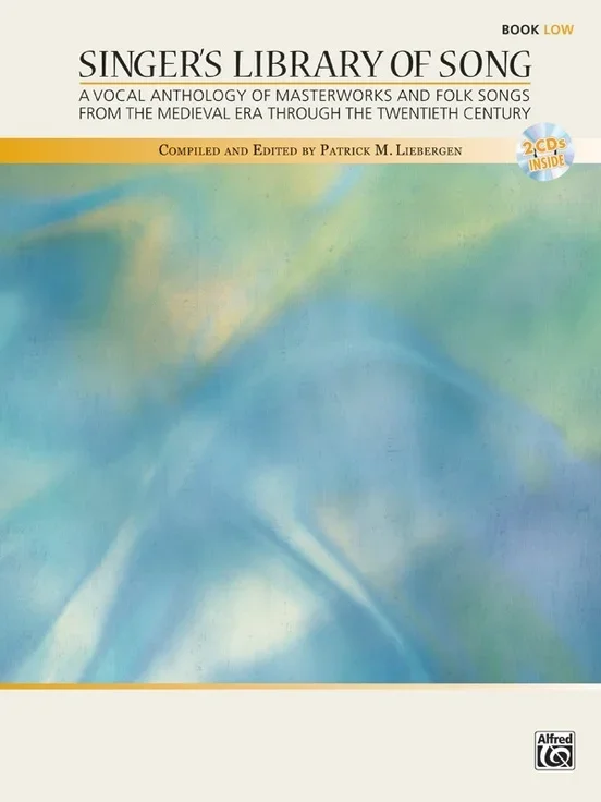 Singers Library Of Song Low Voice Book/CD