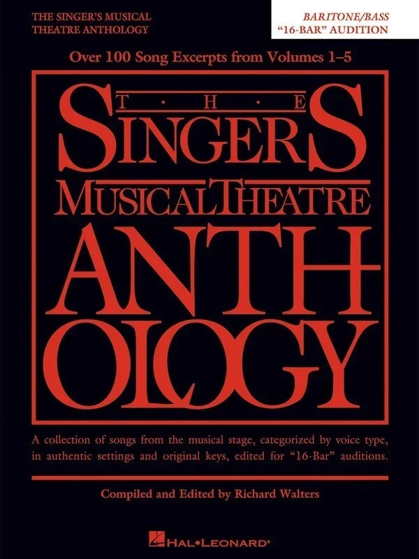 Singers Musical Theatre Anth 16 Bar Audition Bar (Softcover Book)