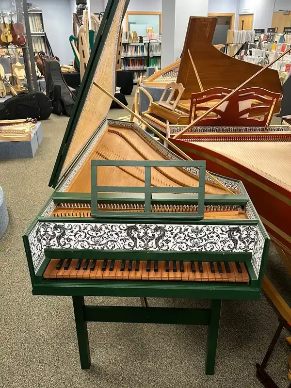Single Manual Flemish Harpsichord made from Zuckermann Kit (Reconditioned)
