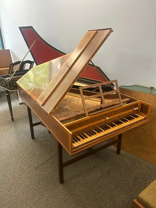 Single Manual Harpsichord by Arnold Dolmetsch (Reconditioned)