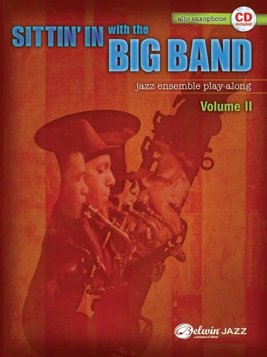 Sittin In With The Big Band Book 2 Alto Sax Book/CD