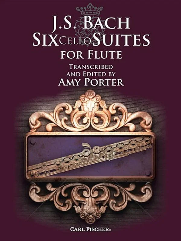 Six Cello Suites For Flute (Softcover Book)