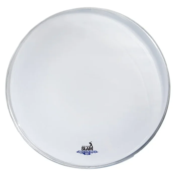 Slam Single Ply Clear Thin Weight Drum Head 14″