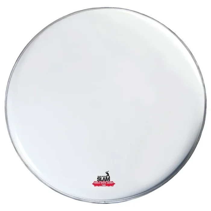 Slam Single Ply Smooth Coated Thin Weight Drum Head 20″