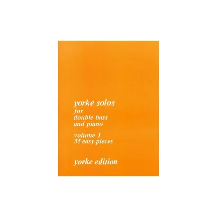 Slatford, Rodney – Yorke Solos Volume 1. DB & Pf