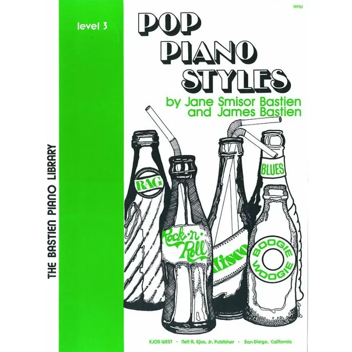 Smisor & Bastien – Pop Piano Styles Level 3