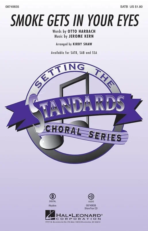 Smoke Gets In Your Eyes SSA (Octavo)