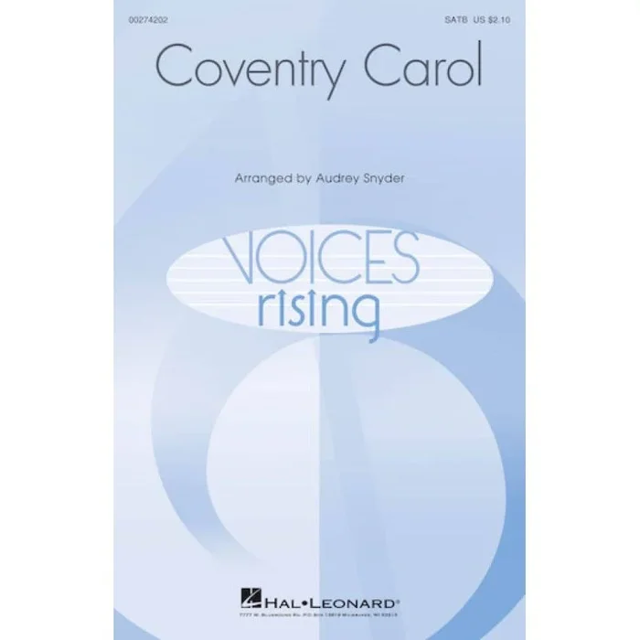 Snyder, Audrey – The Coventry Carol