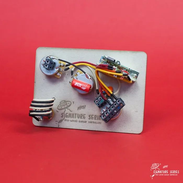 Solderless Pre-Wired Guitar wiring harness 5-way Stratocaster ‘Blend‘ kit Right handed