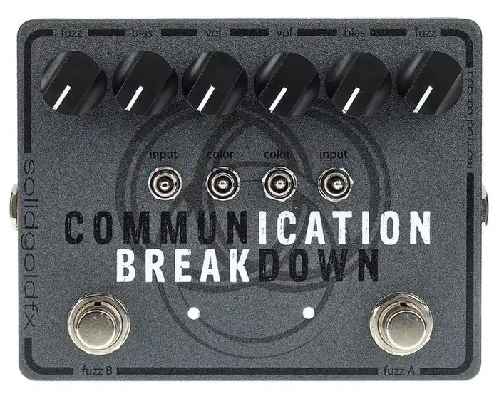 Solid Gold Fx Communication Breakdown – Dual Tone Bending Fuzz