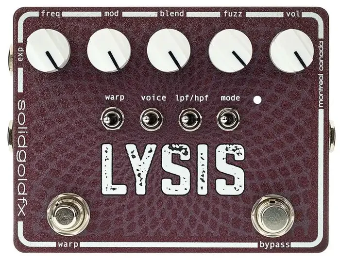 Solid Gold Fx Lysis – Polyphonic Octave Down Fuzz Modulator