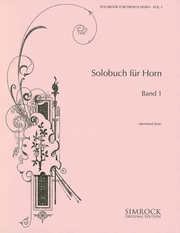 Solobook For Horn Vol 1 E Horn Book