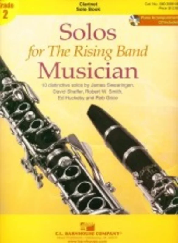 Solos For The Rising Band Musician Clarinet Book/C (Softcover Book/CD)