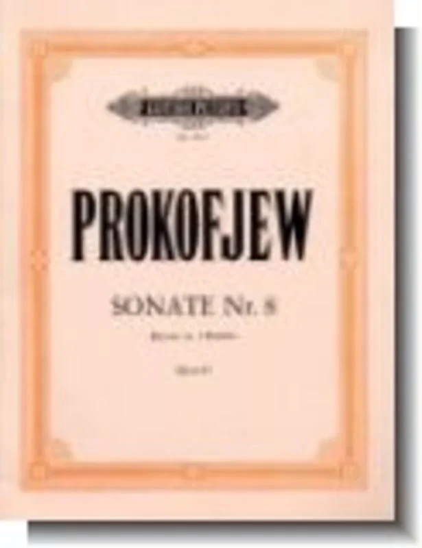 Sonata No 8 Op 84 (Softcover Book)