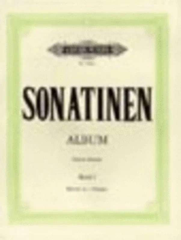 Sonatina Book 1 Ed Volger (Softcover Book)