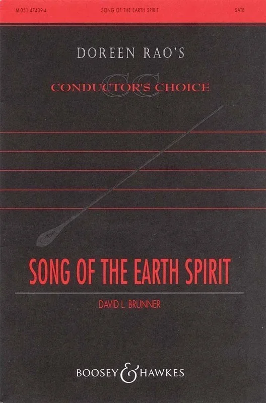 Song Earth Spirit SATB Book