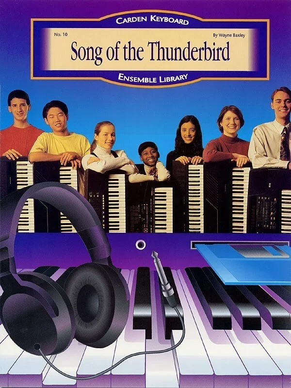 Song Of Thunderbird Keyboard Ensem Sco Pts