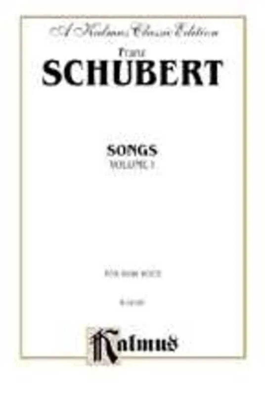 Songs For High Voice Vol 1